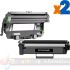 Brother TN1150 Cartucho de Tóner + DR1150 Tambor de Imagen Pack de 2 Cartuchos Genéricos