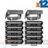 Brother TN1150 Cartucho de Tóner + DR1150 Tambor de Imagen Pack de 12 Cartuchos Genéricos
