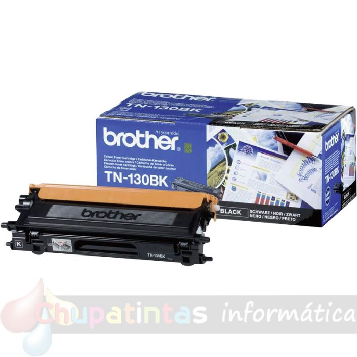 Brother TN130 Negro Cartucho de Tóner Original - TN130BK