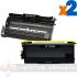 Brother TN2000TN2005TN350 Cartucho de Tóner + Brother DR2000DR2005DR350 Tambor de Imagen Pack de 2 Cartuchos Genéricos