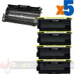 Brother TN2000/TN2005/TN350 Cartucho de Toner + Brother DR2000/DR2005/DR350 Tambor de Imagen Pack de 5 Cartuchos Genericos