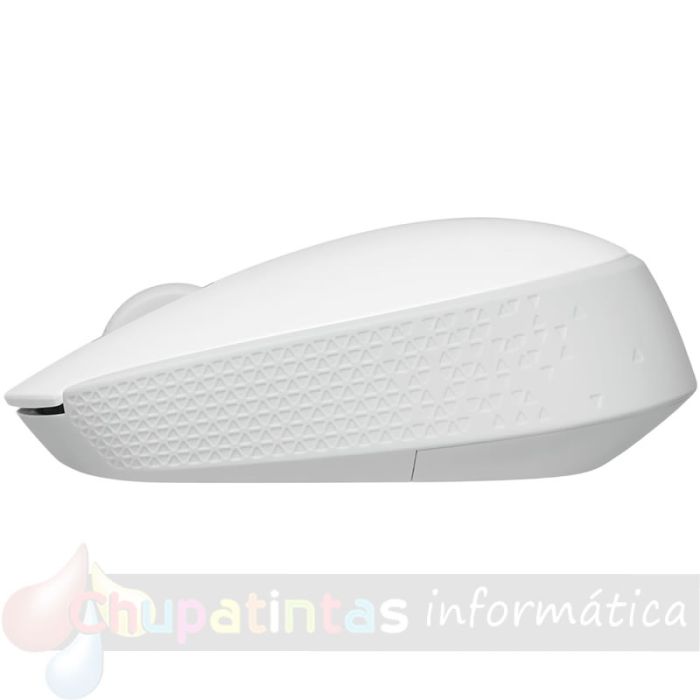 Logitech M171 ratón inalámbrico 1000dpi - 3 botones - Blanco - Compatibilidad multiplataforma