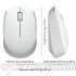 Logitech M171 ratón inalámbrico 1000dpi - 3 botones - Blanco - dimensiones