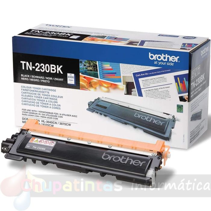 Brother TN230 Negro Cartucho de Tóner Original - TN230BK