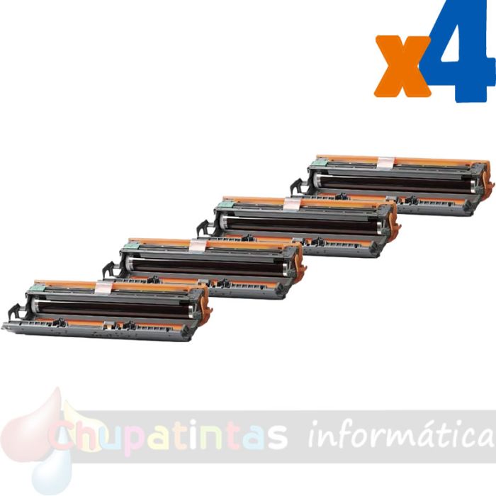 Brother DR230CL Pack de 4 Tambores de Imagen Genéricos Universales (Drum)