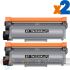 Brother TN2320/TN2310 XL Negro Pack de 2 Cartuchos de Toner Genericos