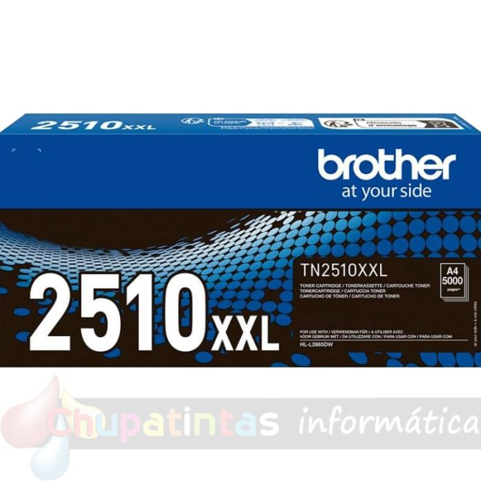 Brother TN2510XXL Negro Cartucho de Toner Original - TN2510XXL-1