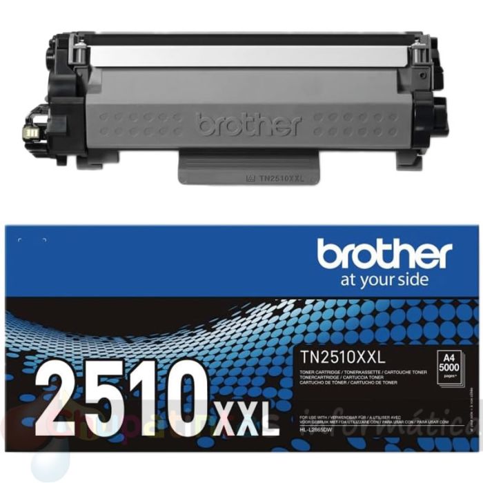 Brother TN2510XXL Negro Cartucho de Toner Original - TN2510XXL-3