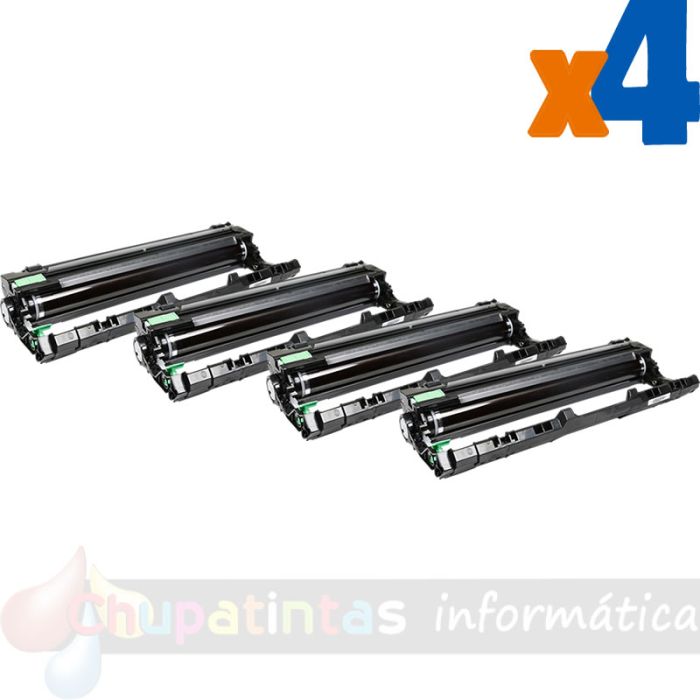 Brother DR241CL Pack de 4 Tambores de Imagen Genéricos (Drum)-1