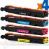 Brother TN247/TN243 Pack de 4 Cartuchos de Tóner Genéricos