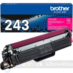 Brother TN243 Magenta Cartucho de Tóner Original - TN243M