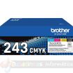 Brother TN243 Pack de 4 Cartuchos de Toner Originales - TN243CMYK