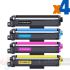 Brother TN248 Pack de 4 Cartuchos de Tóner Genéricos