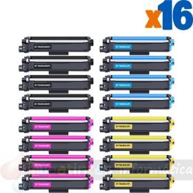 Brother TN248 Pack de 16 Cartuchos de Tóner Genéricos