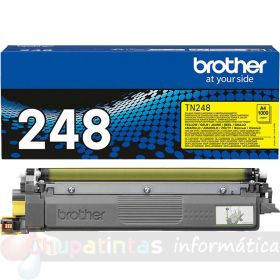 Brother TN248 Amarillo Cartucho de Tóner Original - TN248Y