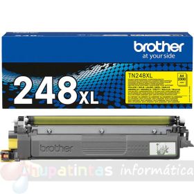 Brother TN248XL Amarillo Cartucho de Tóner Original - TN248XLY