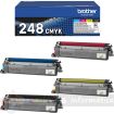 Brother TN248CMYK Pack de 4 Cartuchos de Toner Originales - TN248VAL