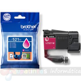 Brother LC521M Magenta Cartucho de Tinta Original - LC521M-1