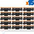Brother TN2510XL Negro Pack de 15 Cartuchos de Tóner Genéricos