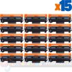 Brother TN2410XL Negro Pack de 15 Cartuchos de Toner Genericos