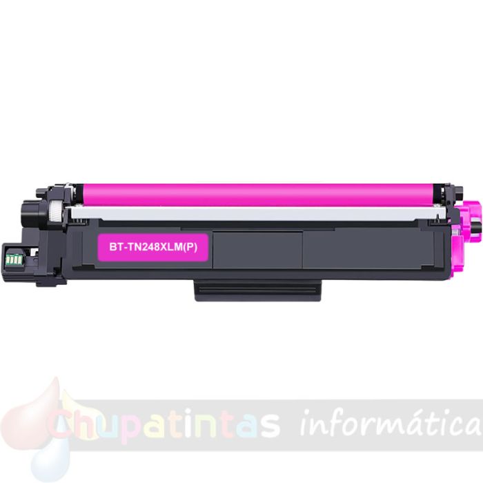 Brother TN248XL Magenta Cartucho de Tóner Genérico - Reemplaza TN248XLM