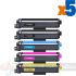 Brother TN249 Pack de 5 Cartuchos de Tóner Genéricos