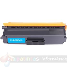 Brother TN320/TN325/TN321/TN326/TN329 Cian Cartucho de Tóner Genérico - Reemplaza TN320C/TN325C/TN321C/TN326C/TN329C-1