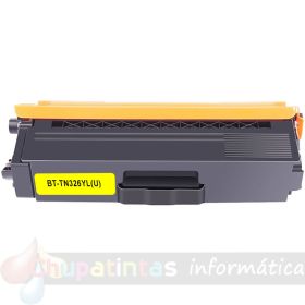 Brother TN320/TN325/TN321/TN326/TN329 Amarillo Cartucho de Toner Generico - Reemplaza TN320Y/TN325Y/TN321Y/TN326Y/TN329Y