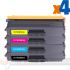 Brother TN320/TN325/TN321/TN326/TN329 Pack de 4 Cartuchos de Tóner Genéricos-1