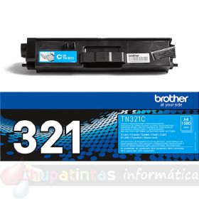 Brother TN321 Cian Cartucho de Tóner Original - TN321C