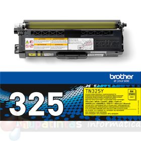 Brother TN325 Amarillo Cartucho de Tóner Original - TN325Y