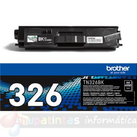 Brother TN326 Negro Cartucho de Tóner Original - TN326BK