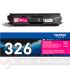 Brother TN326 Magenta Cartucho de Tóner Original - TN326M