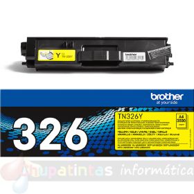 Brother TN326 Amarillo Cartucho de Tóner Original - TN326Y
