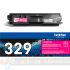 Brother TN329 Magenta Cartucho de Tóner Original - TN329M