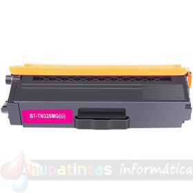 Brother TN320/TN325/TN321/TN326/TN329 Magenta Cartucho de Tóner Genérico - Reemplaza TN320M/TN325M/TN321M/TN326M/TN329M-1