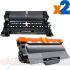 Brother TN3390 Cartucho de Toner + DR3300 Tambor de Imagen Pack de 2 Cartuchos Genéricos
