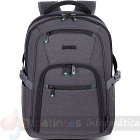 Urban Factory Heavee Green Mochila de Viaje para Portatil 17.3" - Ecológica - Color Gris