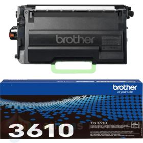 Brother TN3610 Negro Cartucho de Tóner Original - TN3610