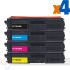 Brother TN421/TN423/TN426 Pack de 4 Cartuchos de Tóner Genéricos-1