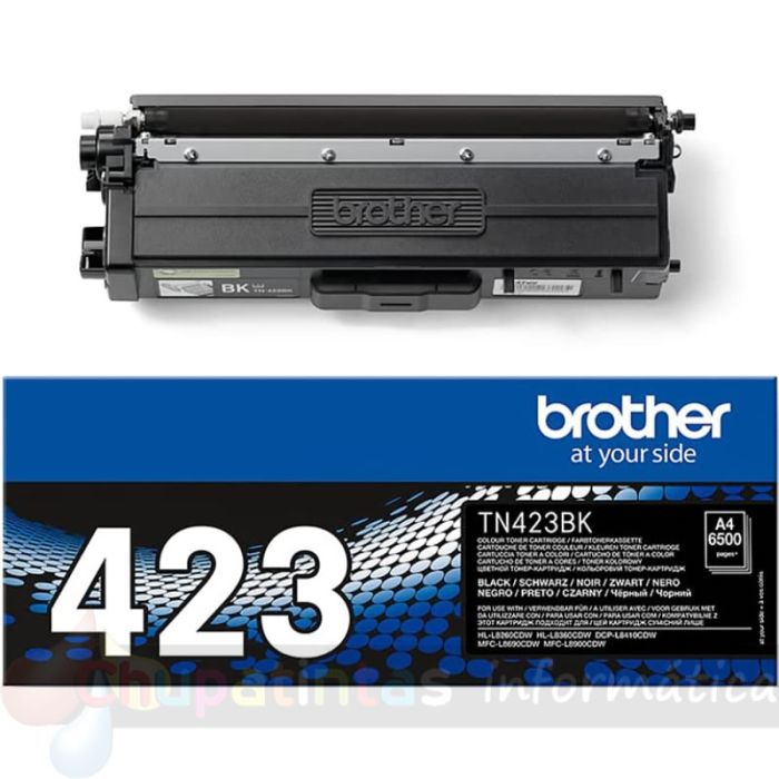 Brother TN423 Negro Cartucho de Tóner Original - TN423BK