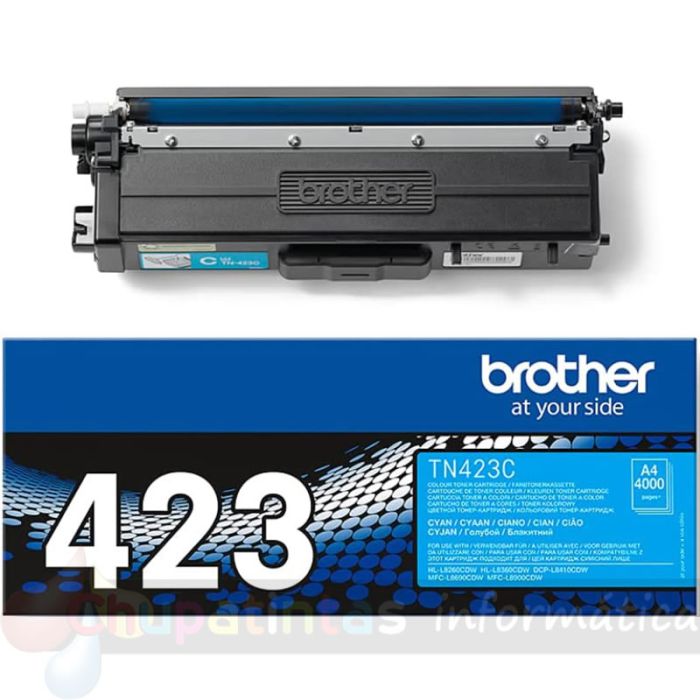 Brother TN423 Cían Cartucho de Tóner Original - TN423C