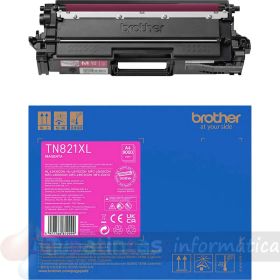 Brother TN821XL Magenta Cartucho de Tóner Original - TN821XLM