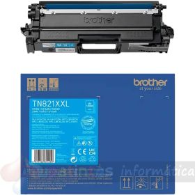 Brother TN821XXL Cian Cartucho de Tóner Original - TN821XXLC