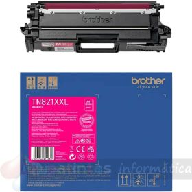 Brother TN821XXL Magenta Cartucho de Tóner Original - TN821XXLM