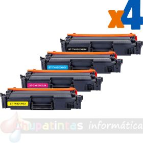 Brother TN821XXL Pack de 4 Cartuchos de Tóner Genéricos