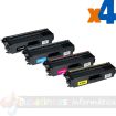 Brother TN900 Pack de 4 Cartuchos de Toner Genericos