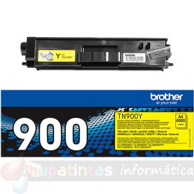 Brother TN900 Amarillo Cartucho de Tóner Original - TN900Y