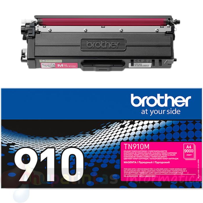 Brother TN910 Magenta Cartucho de Tóner Original - TN910M