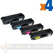 Brother TN910 Pack de 4 Cartuchos de Toner Genericos